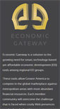 Mobile Screenshot of economicgateway.com